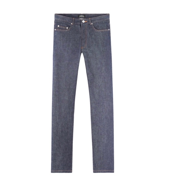 NEW APC New Standard Jeans 32 Raw Indigo Straight - Picture 8 of 8